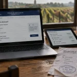 Innov Bourgogne : démarches AOC optimisées sur formulaire au domaine